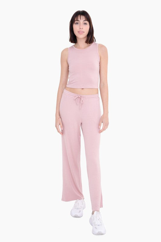 Mid-Rise Lounge Terry Pant | Available in 2 Colors
